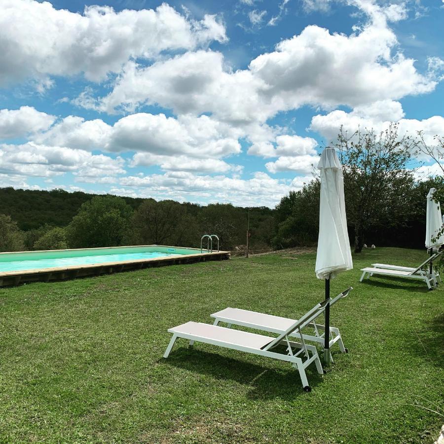 Chambres D'Hotes Pech Blanc Calvignac Esterno foto