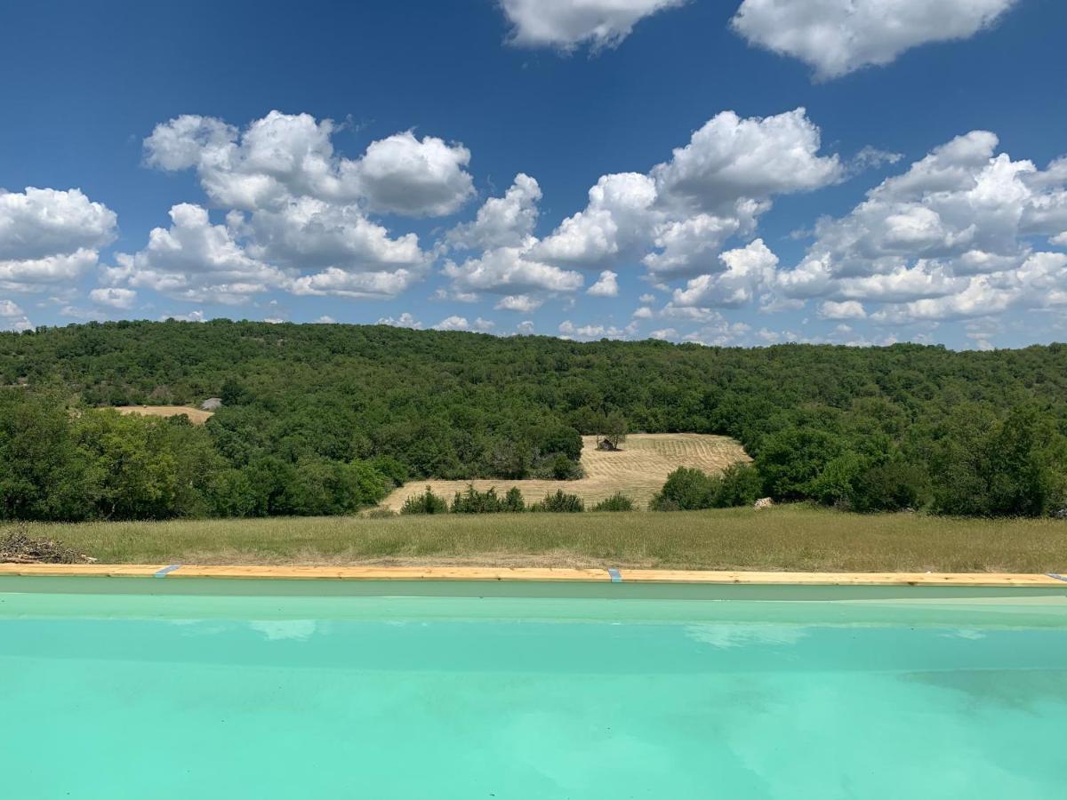 Chambres D'Hotes Pech Blanc Calvignac Esterno foto