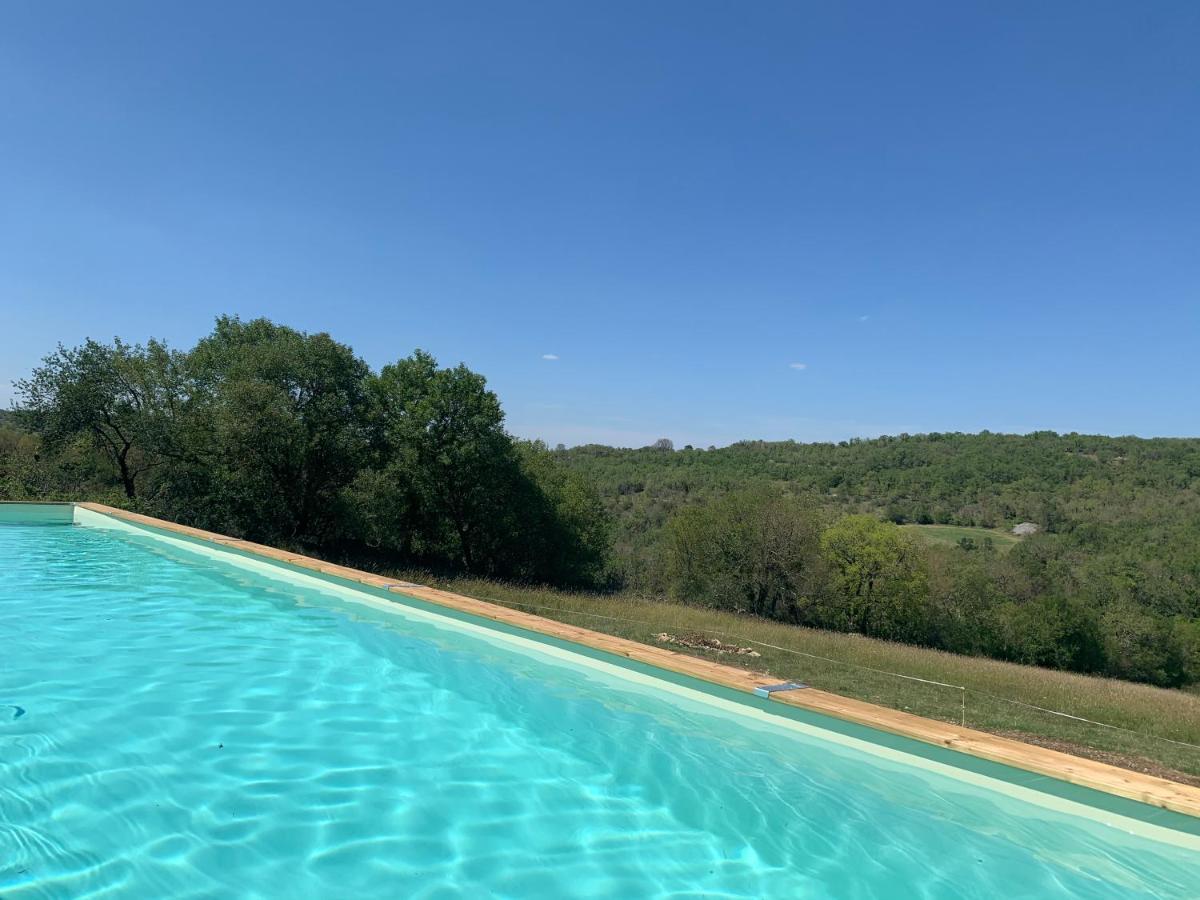 Chambres D'Hotes Pech Blanc Calvignac Esterno foto