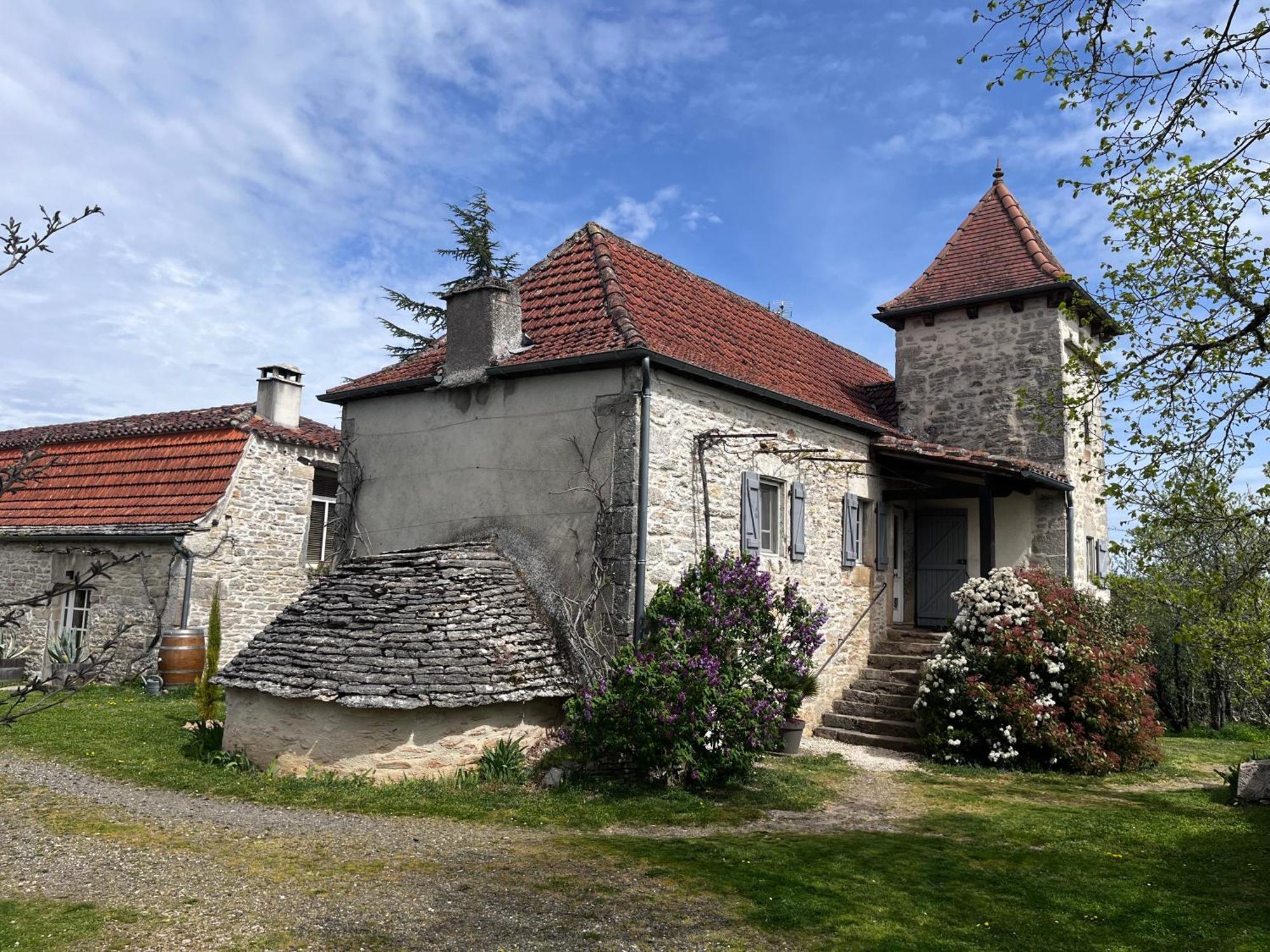 Chambres D'Hotes Pech Blanc Calvignac Esterno foto