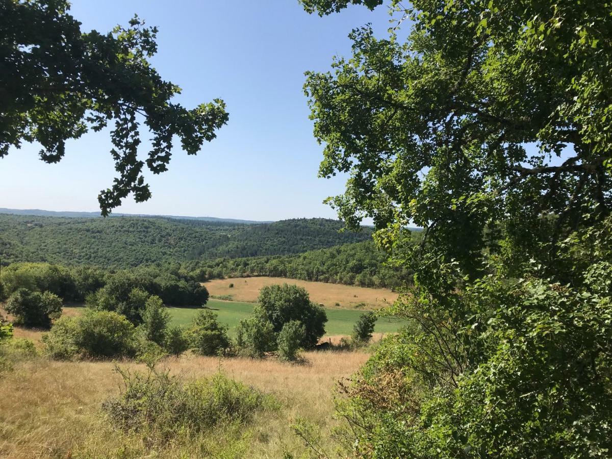 Chambres D'Hotes Pech Blanc Calvignac Esterno foto